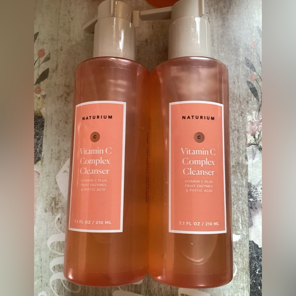 NEW Naturium Vitamin C Complex Cleanser 7.1 Oz  - Lot Of 2 Bottles